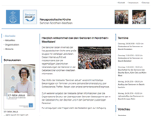 Tablet Screenshot of nak-senioren-nrw.de